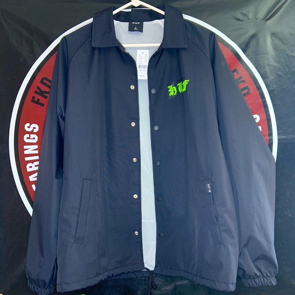 HUF Discordia Coach Jacket in Small